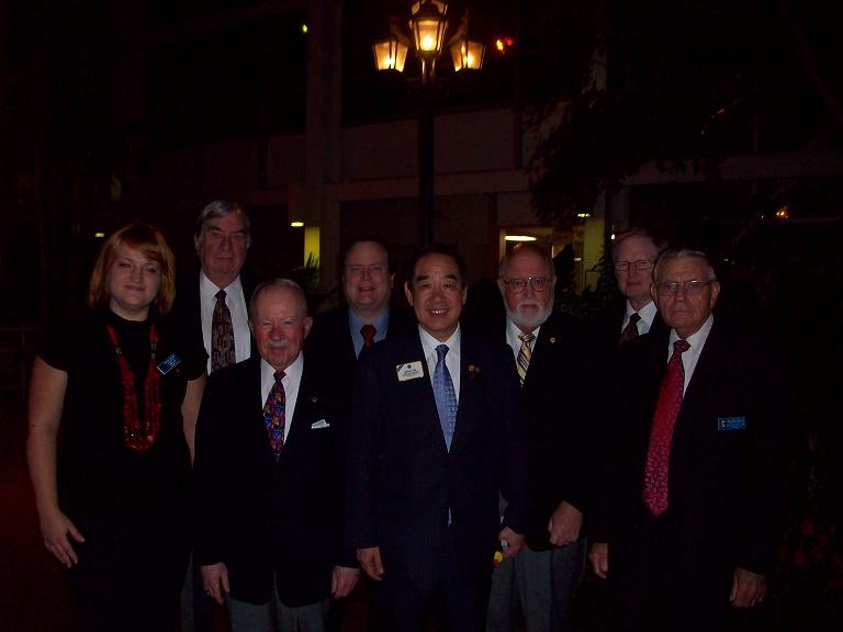 Paulina Bounds, Bill Seagers, Terry Caven, Tom Williams, Dr. Tam, Jim Allison, Tom Davis, J. B. Weaver